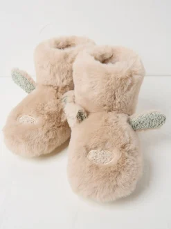 Beau Ivory Bunny Boots