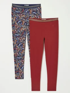 Blue 2 Pack Butterfly Legging