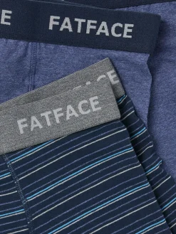 Blue Barton Stripe Boxers 2 Pack