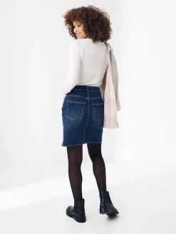Blue Hope Denim Skirt