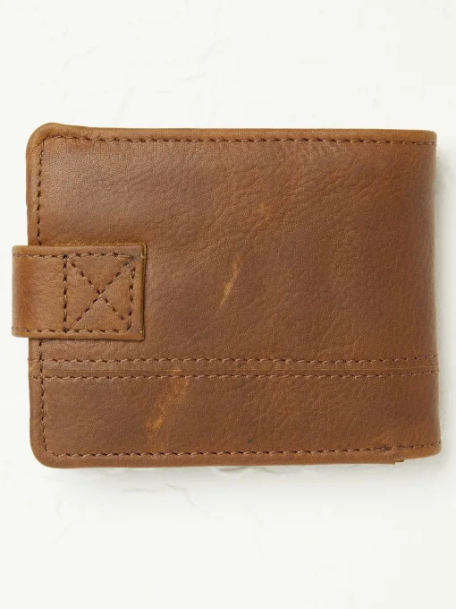 Brown Seamed Wallet