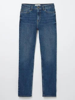 Dark Vintage Blue Girlfriend Chesham Girlfriend Jeans