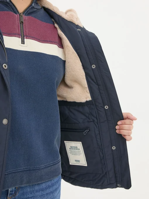 Lara Navy Lara Puffer Coat