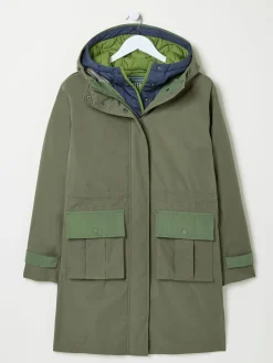 Mira Green Multiway Parka