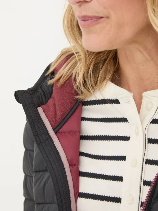Ruby Black Lightweight Puffer Jacket