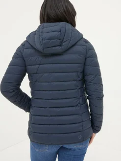 Ruby Navy Lightweight Puffer Jacket