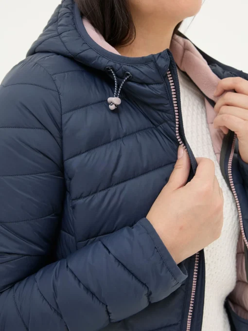 Ruby Navy Lightweight Puffer Jacket
