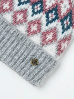 Teal Green Frankie Fairisle Hat