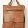 Windsor Brown Leather Rucksack